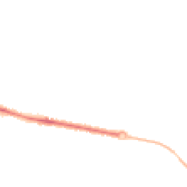 Night-time road noise heatmap for DL1 1BL