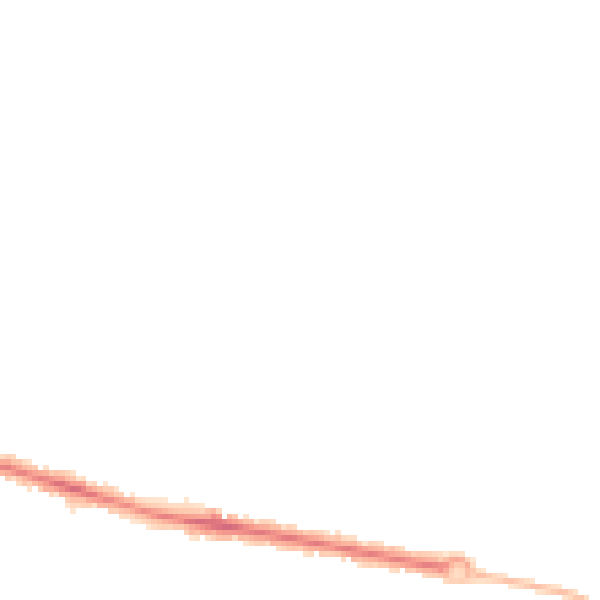 Night-time road noise heatmap for DL1 1DE