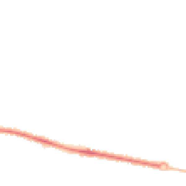 Night-time road noise heatmap for DL1 1DH