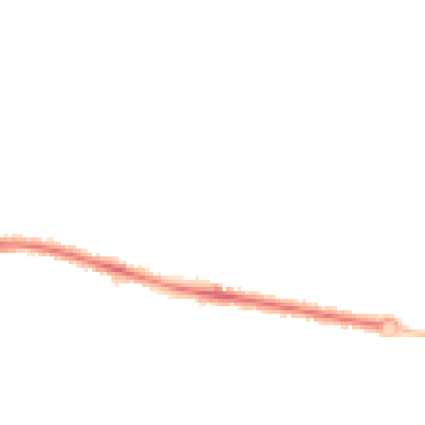 Night-time road noise heatmap for DL1 1DL