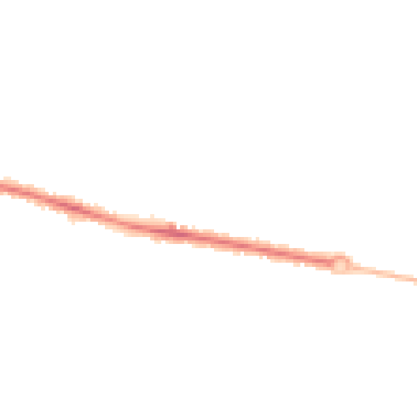 Night-time road noise heatmap for DL1 1DN
