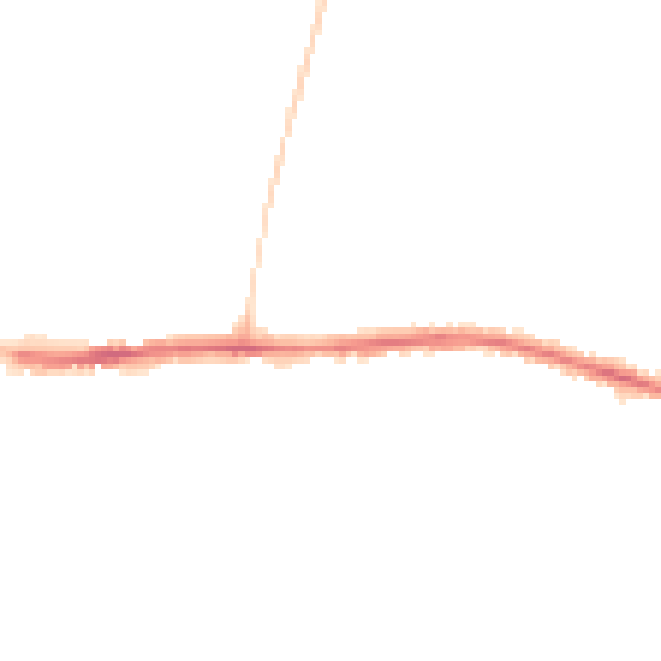 Night-time road noise heatmap for DL1 1ED