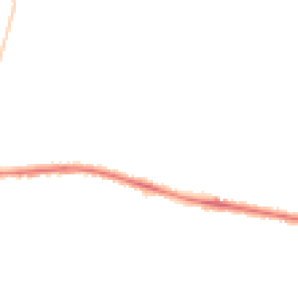 Night-time road noise heatmap for DL1 1EG