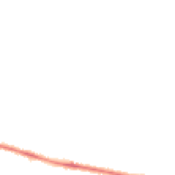 Night-time road noise heatmap for DL1 1EL