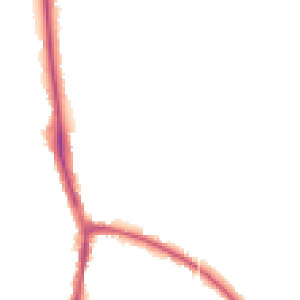 Night-time road noise heatmap for DL1 3AR