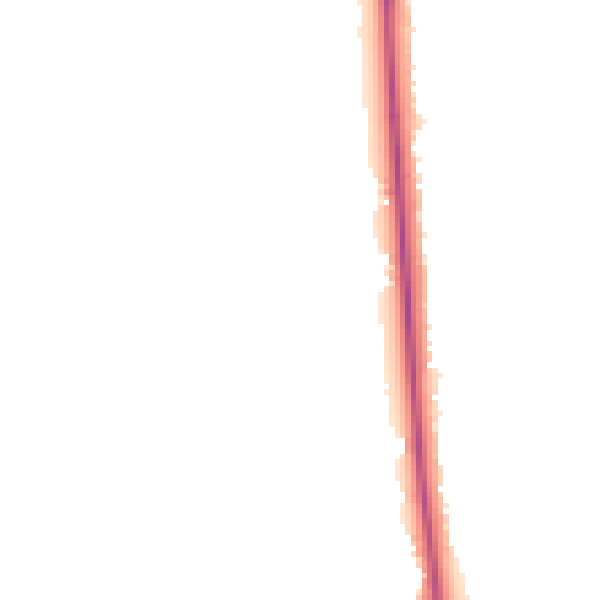 Night-time road noise heatmap for DL1 3FJ