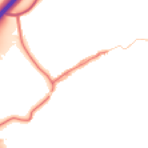 Daytime road noise heatmap for DL1 3LB