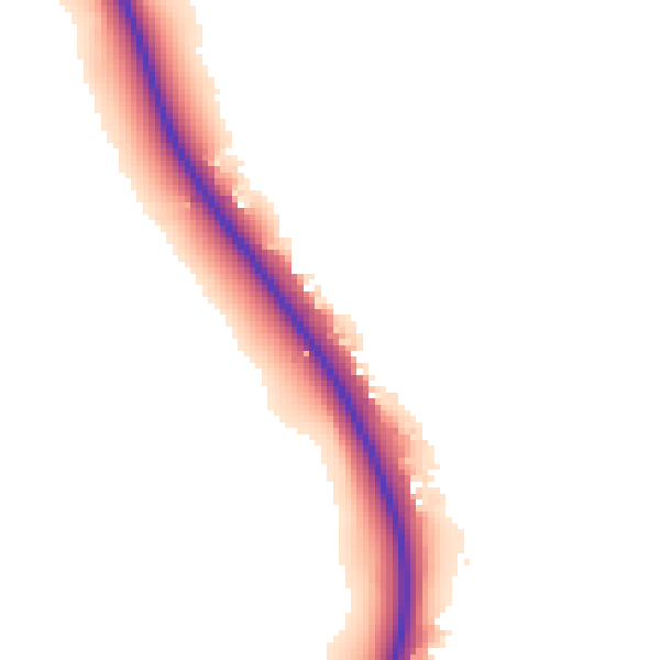 Daytime road noise heatmap for DL1 3LZ