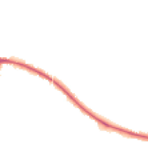 Night-time road noise heatmap for DL1 3TD