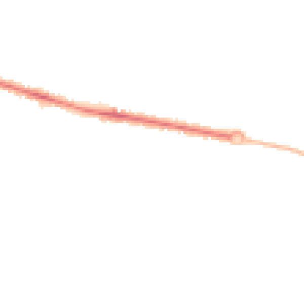 Night-time road noise heatmap for DL1 4NR