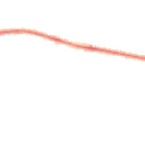 Night-time road noise heatmap for DL1 4PD