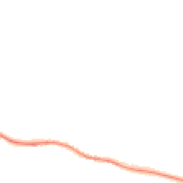 Night-time road noise heatmap for DL2 3EH