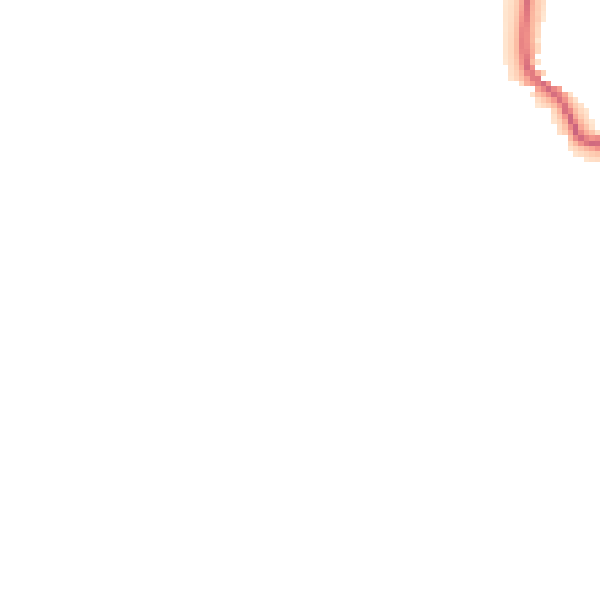 Daytime road noise heatmap for DL2 3SS