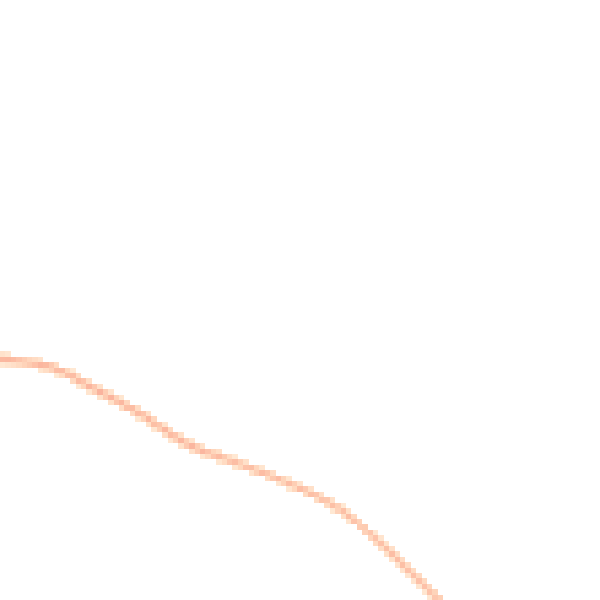 Night-time road noise heatmap for DL2 3TU