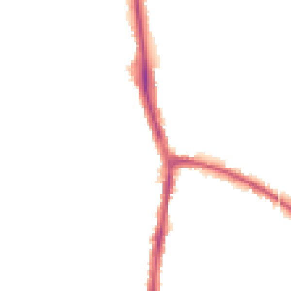 Night-time road noise heatmap for DL3 0AA