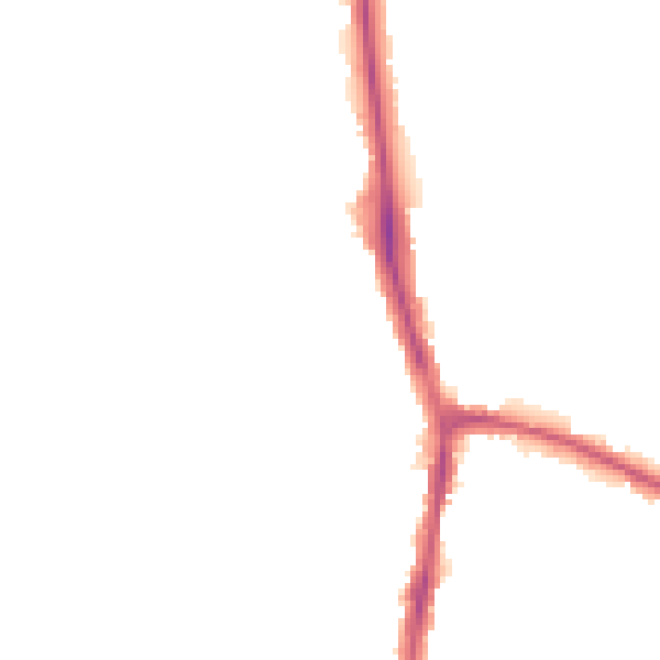 Night-time road noise heatmap for DL3 0AH