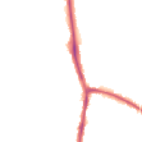 Night-time road noise heatmap for DL3 0AN
