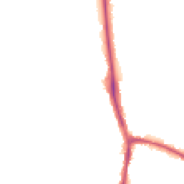 Night-time road noise heatmap for DL3 0AS