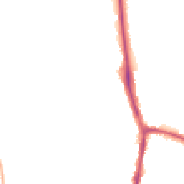 Night-time road noise heatmap for DL3 0AT