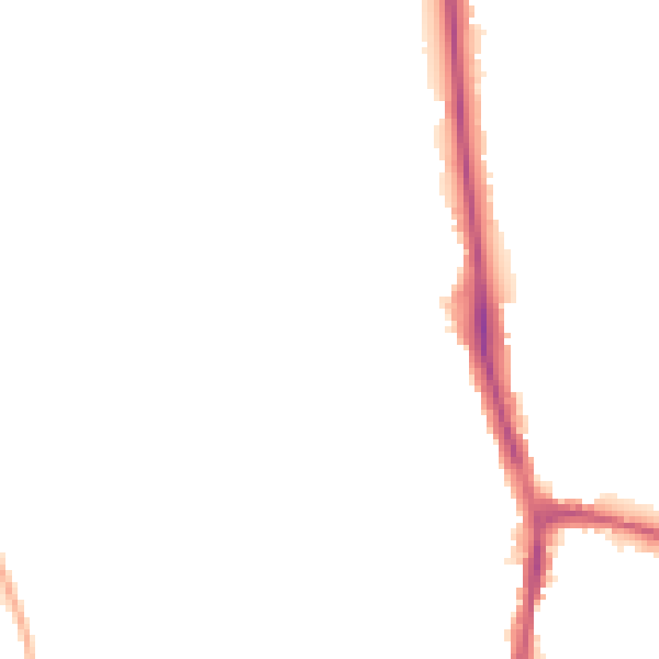 Night-time road noise heatmap for DL3 0AX