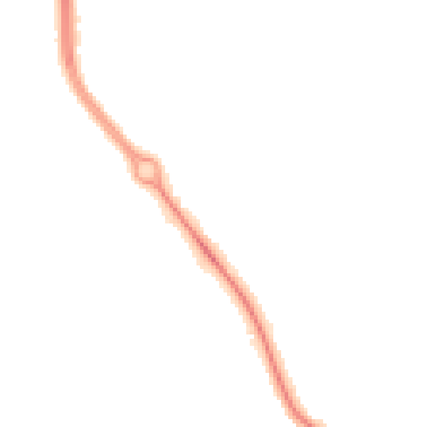 Night-time road noise heatmap for DL3 0GB