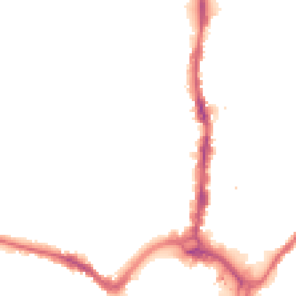 Night-time road noise heatmap for DL3 6NA