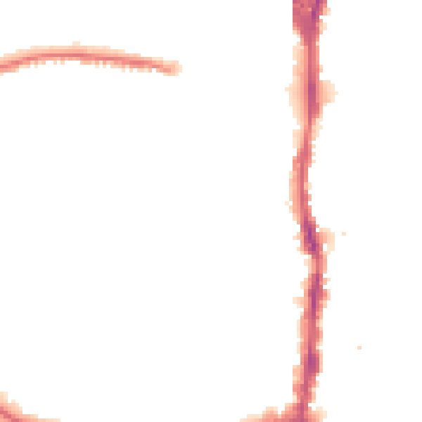 Night-time road noise heatmap for DL3 6NE