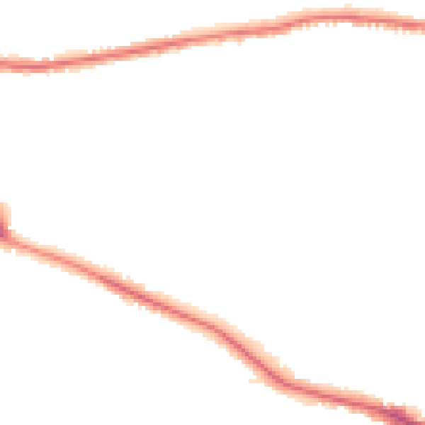 Night-time road noise heatmap for DL3 6SA