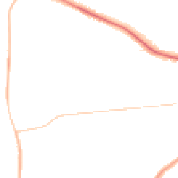 Night-time road noise heatmap for DL3 7AD