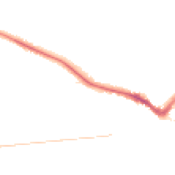 Night-time road noise heatmap for DL3 7BQ