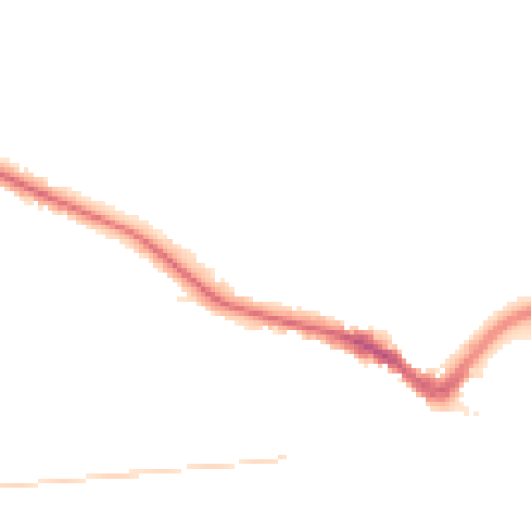 Night-time road noise heatmap for DL3 7PY