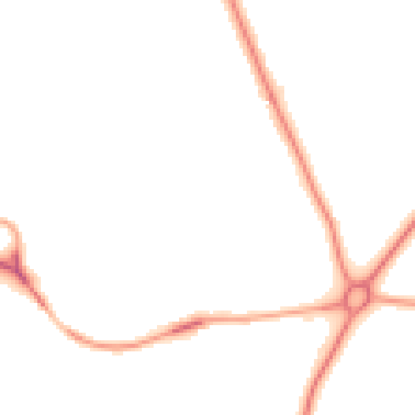 Night-time road noise heatmap for DL3 8QX
