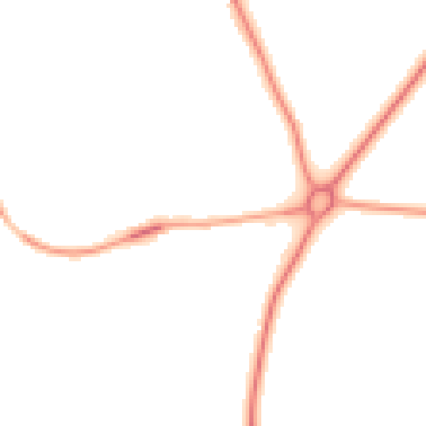 Night-time road noise heatmap for DL3 8TN