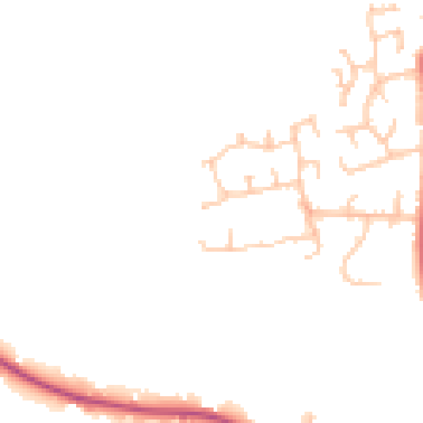 Daytime road noise heatmap for DL3 8UL