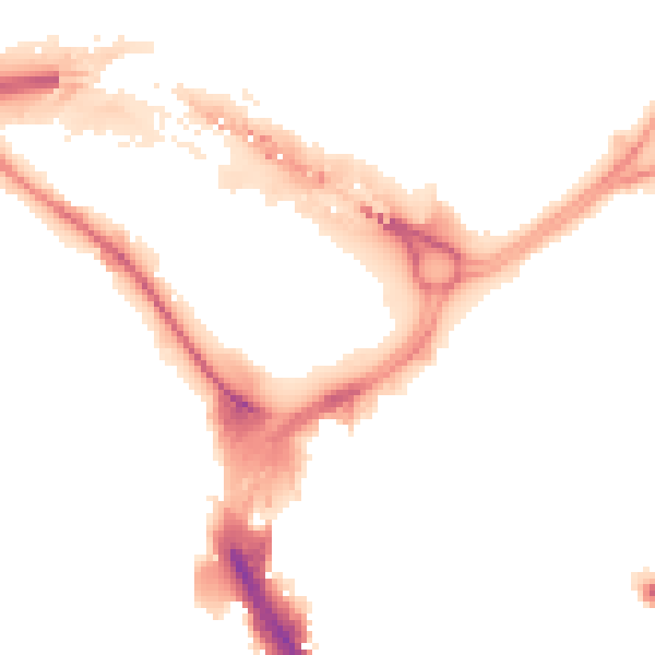 Night-time road noise heatmap for DN1 1AF