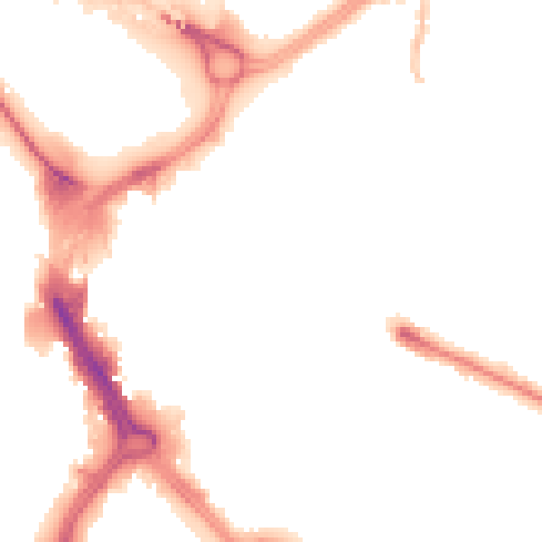 Night-time road noise heatmap for DN1 1HQ