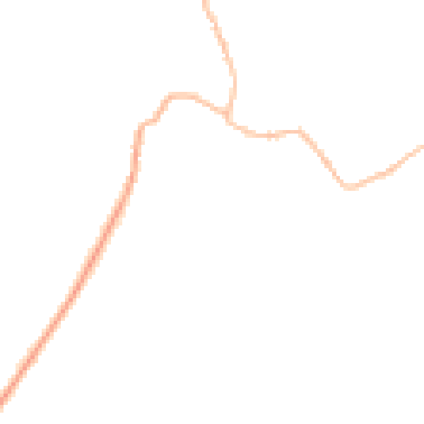 Night-time road noise heatmap for DN10 4BP