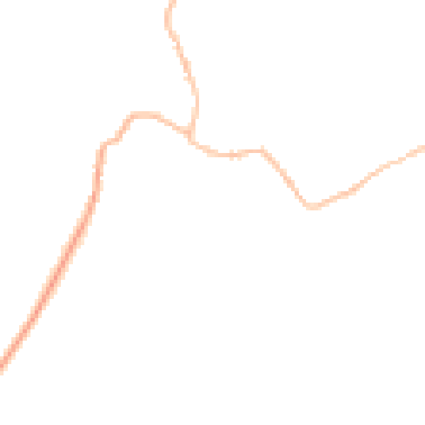 Night-time road noise heatmap for DN10 4BT