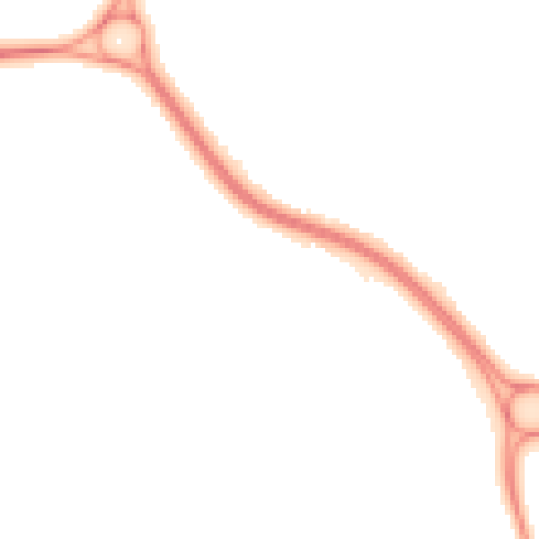 Night-time road noise heatmap for DN10 4NS