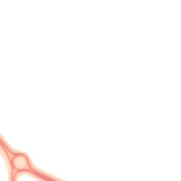 Night-time road noise heatmap for DN10 4PY