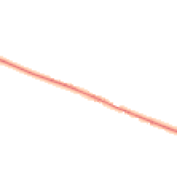 Night-time road noise heatmap for DN10 5DN