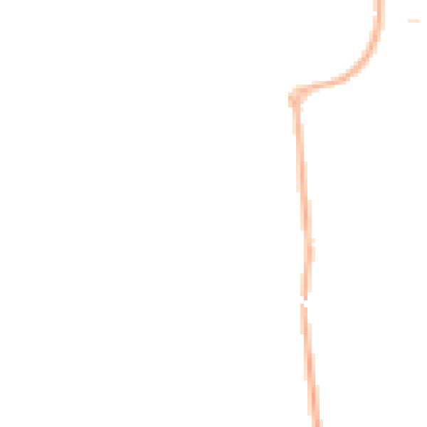 Night-time road noise heatmap for DN11 0AA