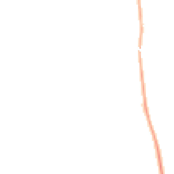 Night-time road noise heatmap for DN11 0BS