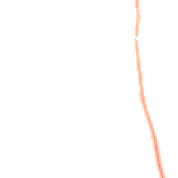 Night-time road noise heatmap for DN11 0BT
