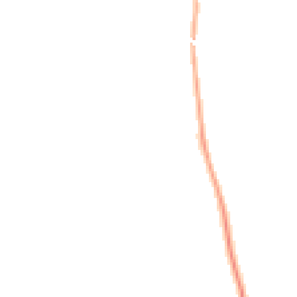 Night-time road noise heatmap for DN11 0DN