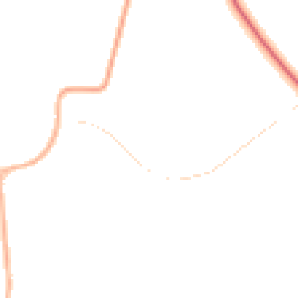 Night-time road noise heatmap for DN11 0EA
