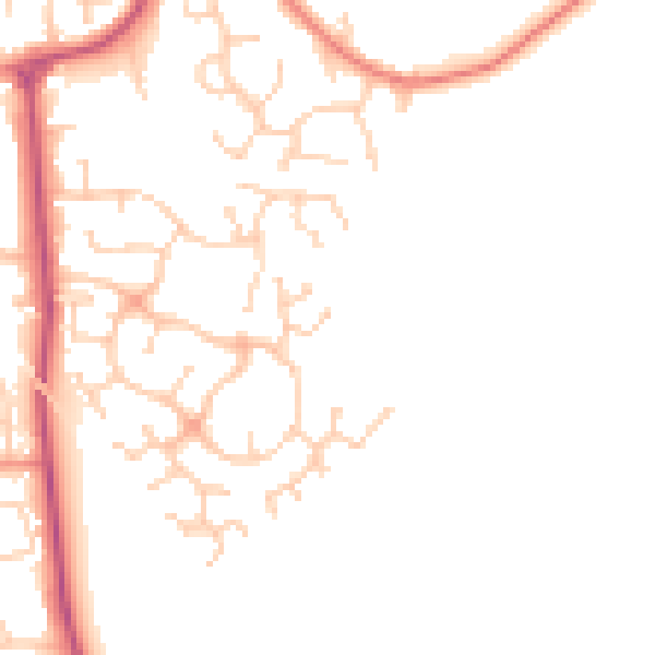 Daytime road noise heatmap for DN11 0FG