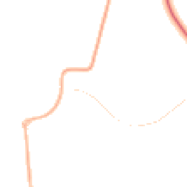 Night-time road noise heatmap for DN11 0HB