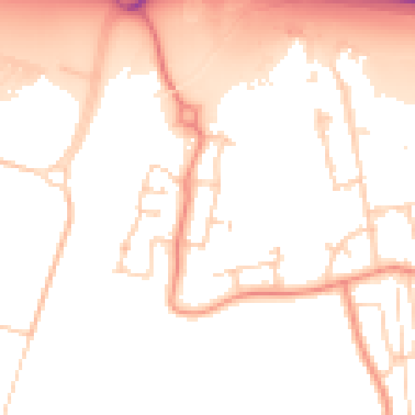 Daytime road noise heatmap for DN11 0HE