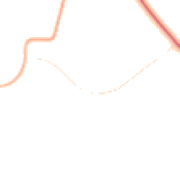 Night-time road noise heatmap for DN11 0HQ